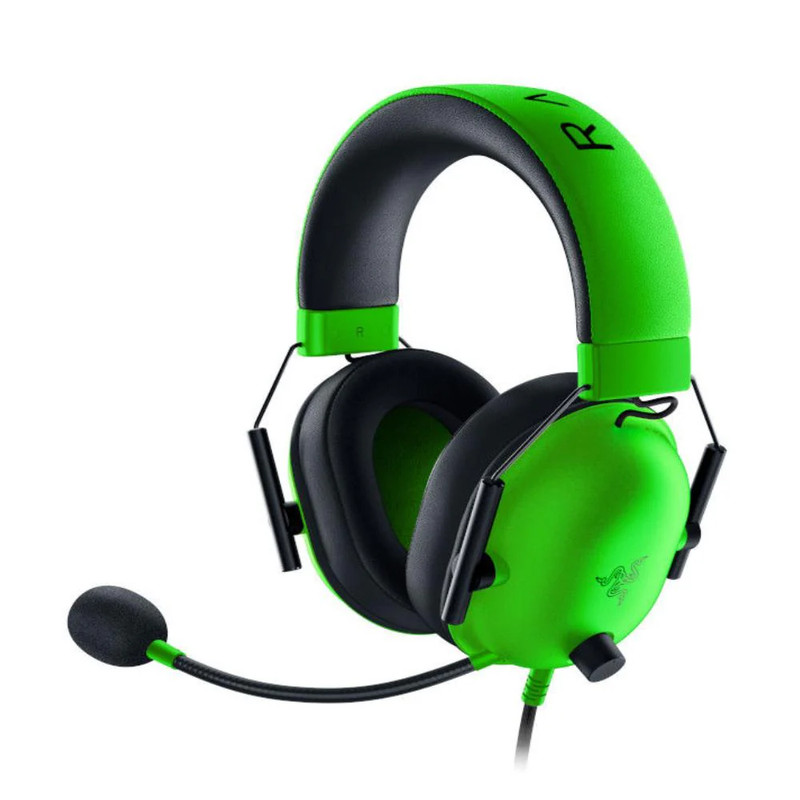 Razer BlackShark V2 X Gaming Headset - Green Edition - سماعة